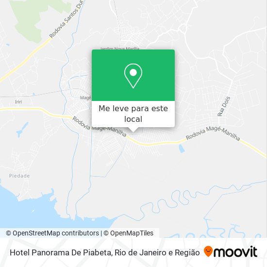 Hotel Panorama De Piabeta mapa