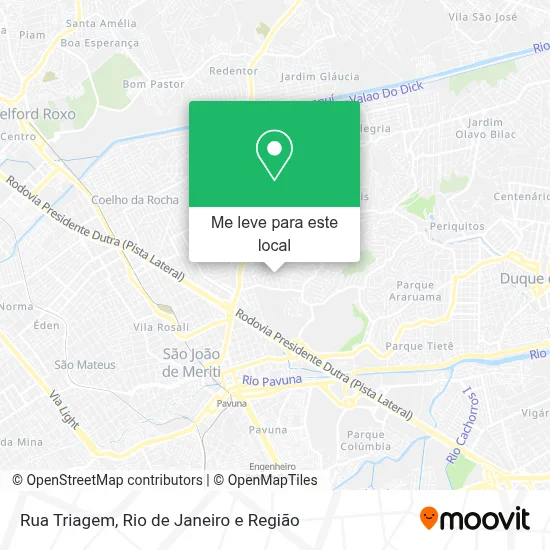 Rua Triagem mapa