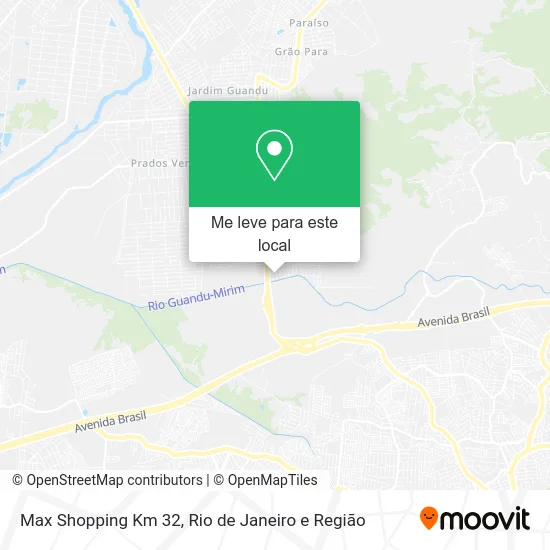 Max Shopping Km 32 mapa