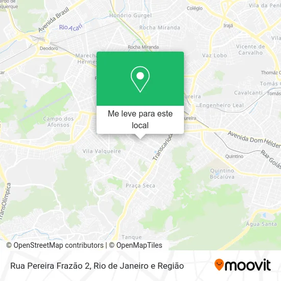 Rua Pereira Frazão 2 mapa