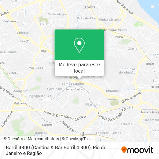 Barril 4800 (Cantina & Bar Barril 4.800) mapa
