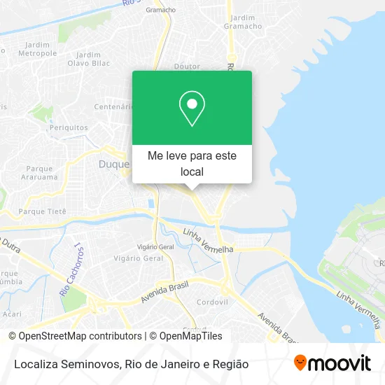 Localiza Seminovos mapa