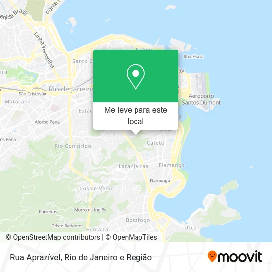 Rua Aprazível mapa