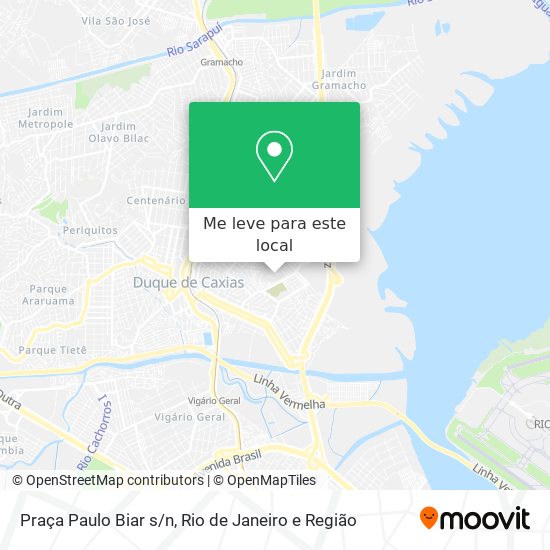 Praça Paulo Biar s/n mapa