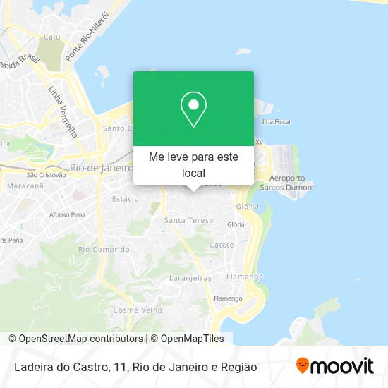 Ladeira do Castro, 11 mapa