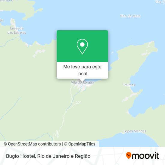 Bugio Hostel mapa