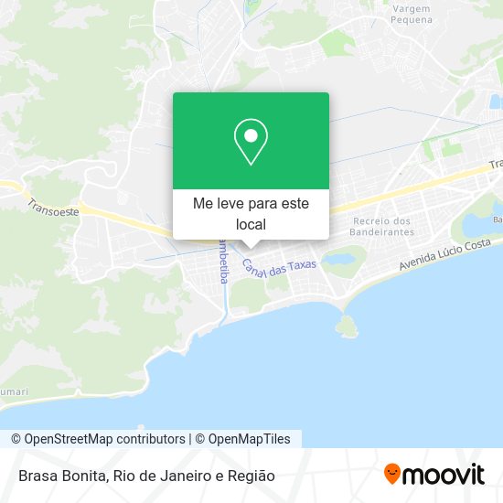 Brasa Bonita mapa