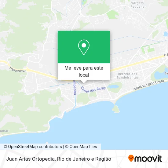 Juan Arias Ortopedia mapa