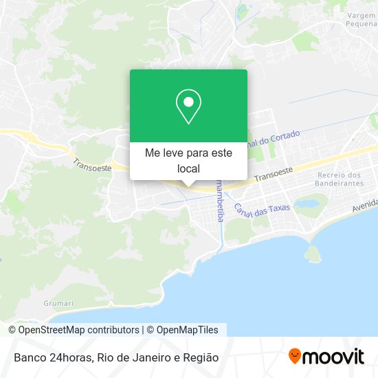 Banco 24horas mapa