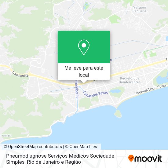 Pneumodiagnose Serviços Médicos Sociedade Simples mapa
