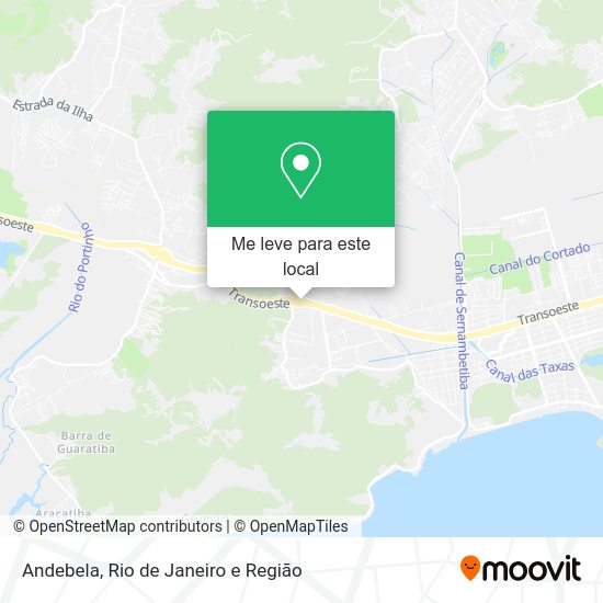 Andebela mapa