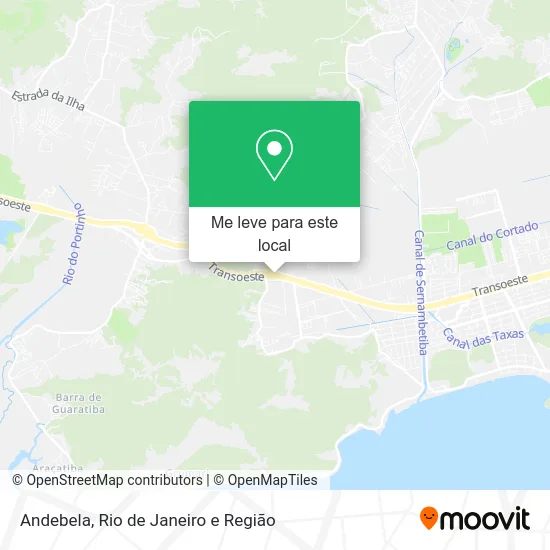 Andebela mapa