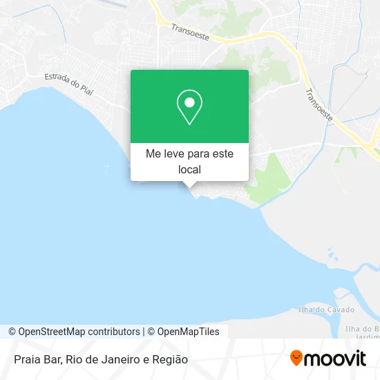 Praia Bar mapa