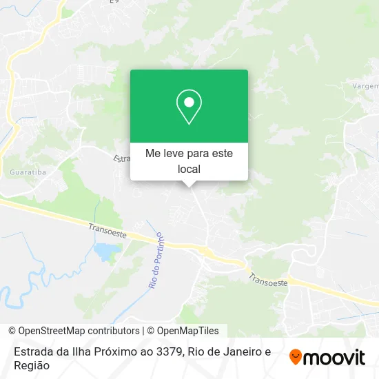 Estrada da Ilha Próximo ao 3379 mapa
