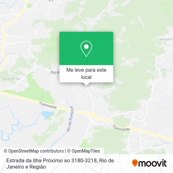 Estrada da Ilha Próximo ao 3180-3218 mapa