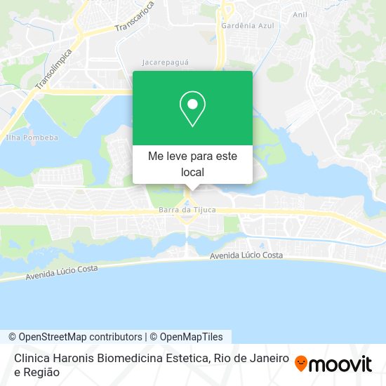 Clinica Haronis Biomedicina Estetica mapa