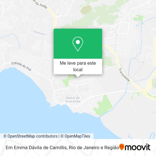 Em Emma Dávila de Camillis mapa