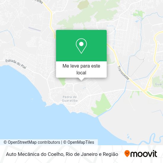 Auto Mecânica do Coelho mapa