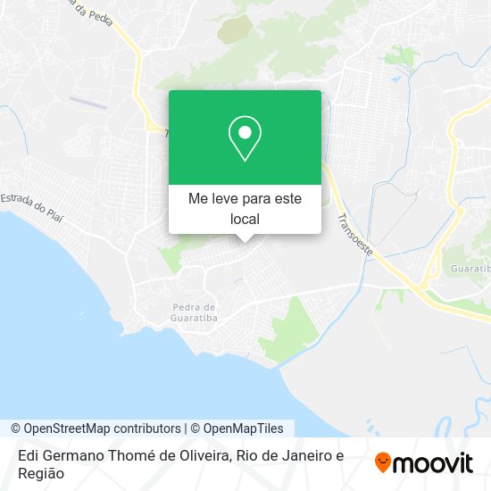 Edi Germano Thomé de Oliveira mapa