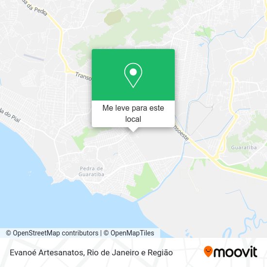 Evanoé Artesanatos mapa