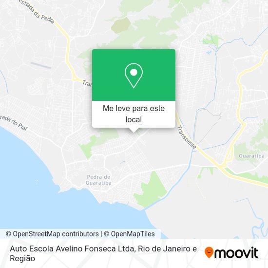 Auto Escola Avelino Fonseca Ltda mapa