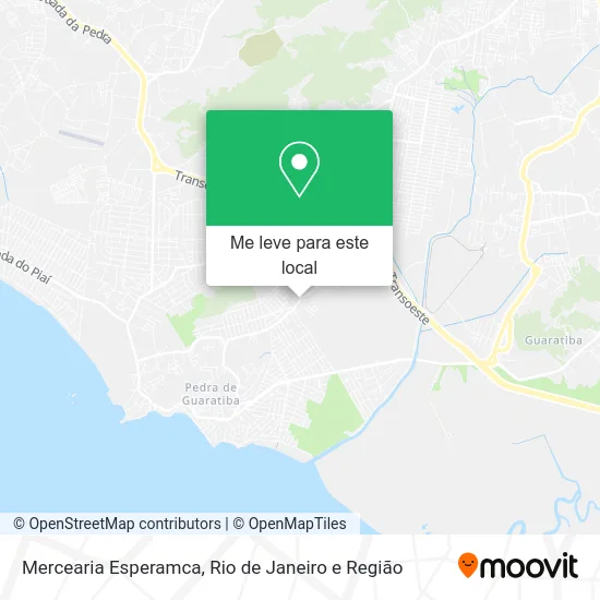 Mercearia Esperamca mapa