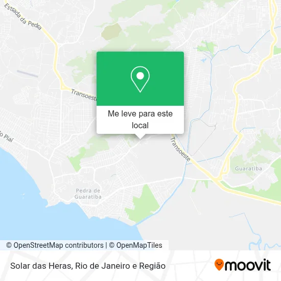 Solar das Heras mapa