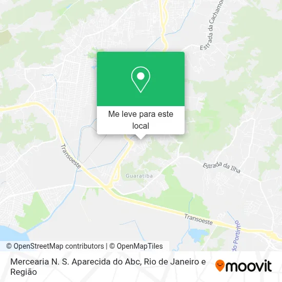 Mercearia N. S. Aparecida do Abc mapa