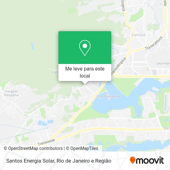 Santos Energia Solar mapa