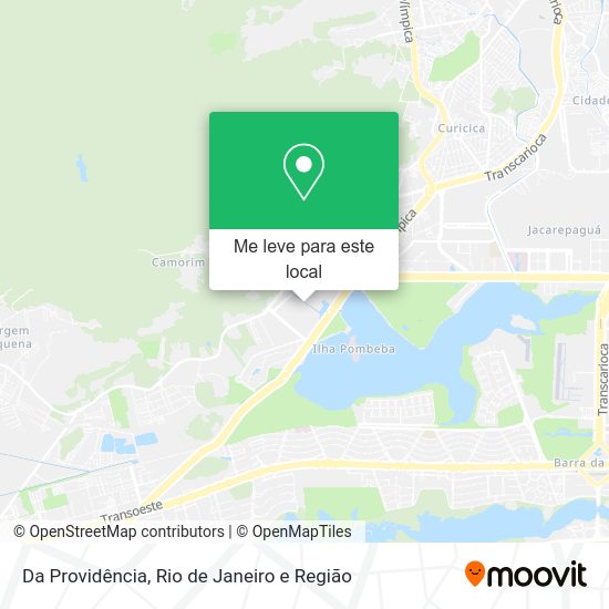 Da Providência mapa