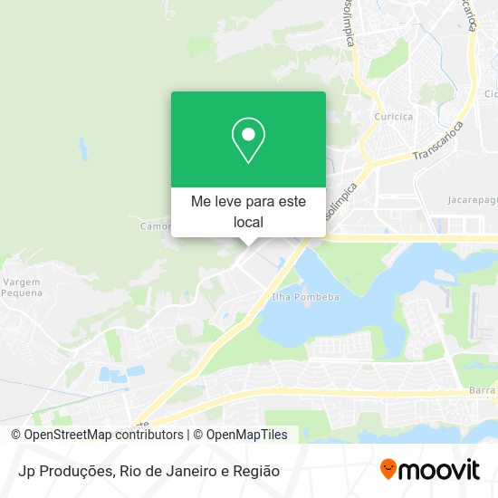 Jp Produções mapa