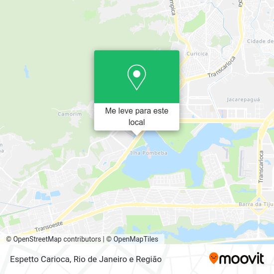 Espetto Carioca mapa