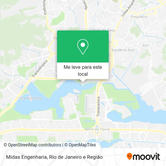 Midas Engenharia mapa