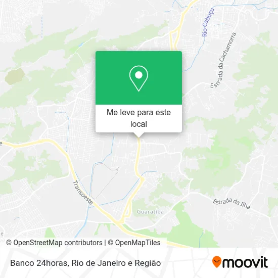 Banco 24horas mapa