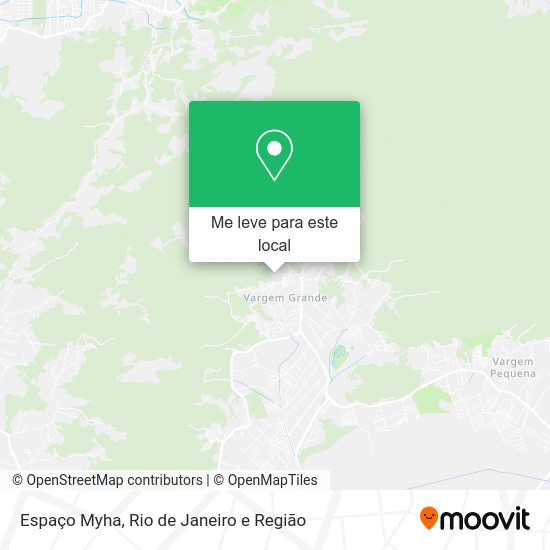 Espaço Myha mapa
