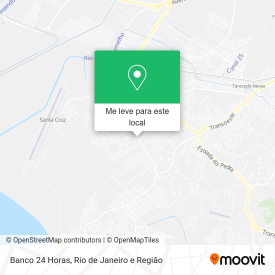 Banco 24 Horas mapa