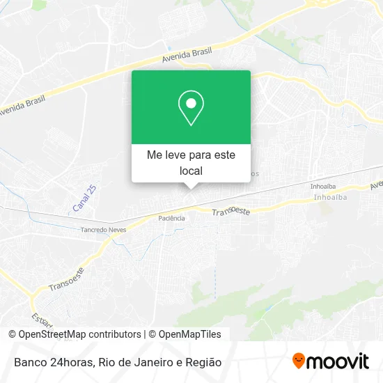 Banco 24horas mapa