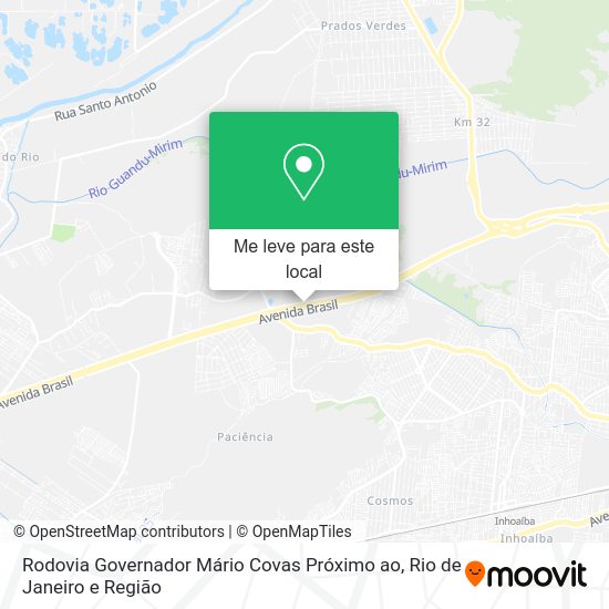 Rodovia Governador Mário Covas Próximo ao mapa
