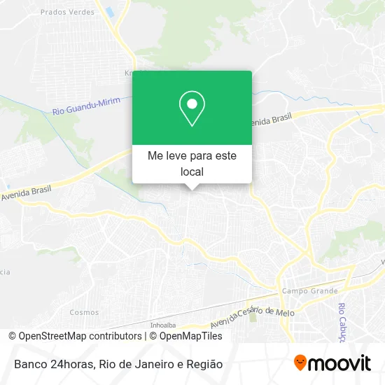 Banco 24horas mapa