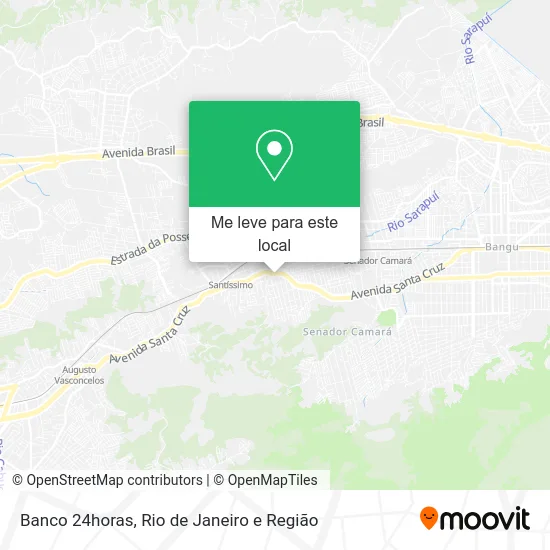 Banco 24horas mapa