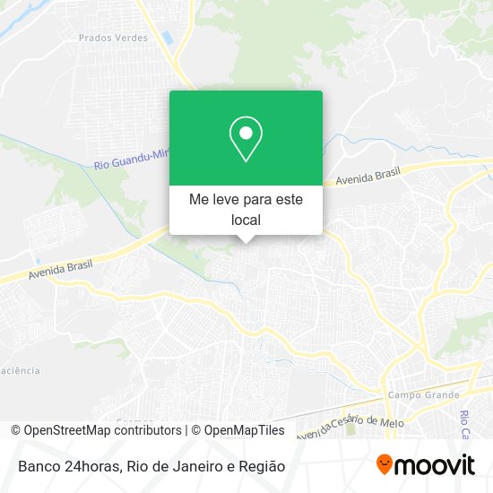 Banco 24horas mapa