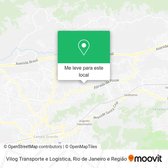 Vilog Transporte e Logistica mapa