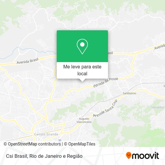 Csi Brasil mapa