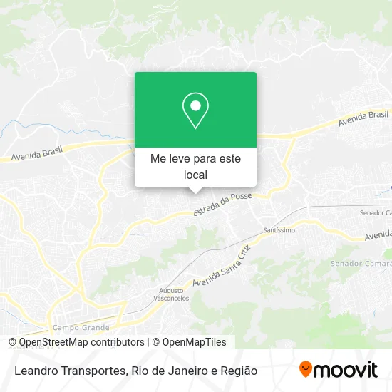 Leandro Transportes mapa