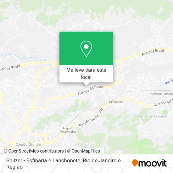 Shilzer - Esfiharia e Lanchonete mapa