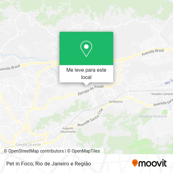 Pet in Foco mapa