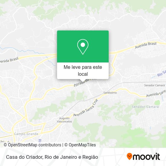 Casa do Criador mapa