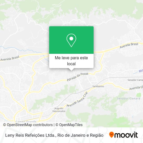 Leny Reis Refeições Ltda. mapa