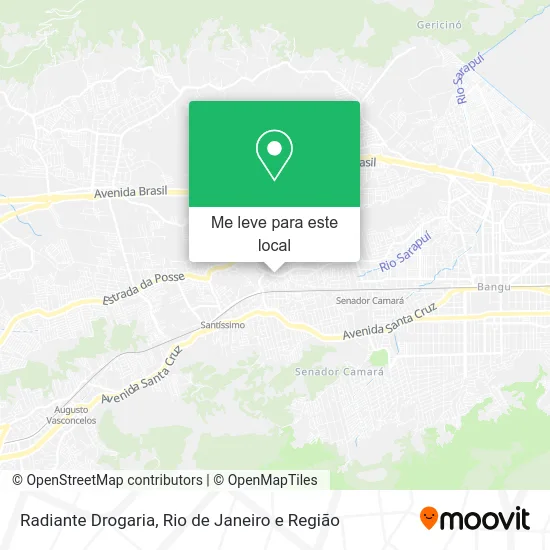 Radiante Drogaria mapa