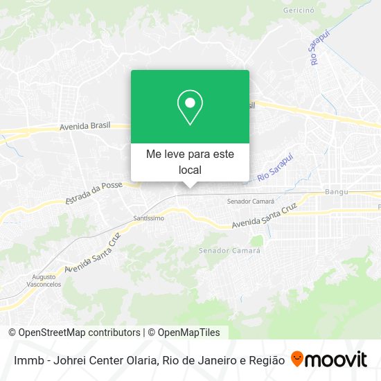 Immb - Johrei Center Olaria mapa